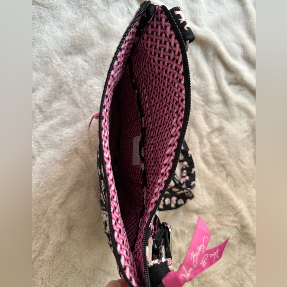 Vera Bradley Vintage Hipster Crossbody Bag Pink Elephant 🐘🩷 - Picture 9 of 10